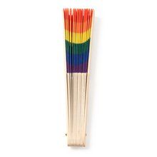 Abanico de madera multicolor Multi Color Talla Única Adulto