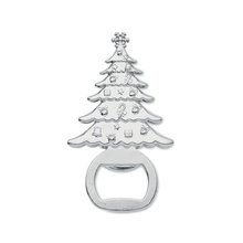 Abrebotellas diseño navideño Plata Mate