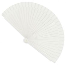 Abanico de madera barnizado Bl