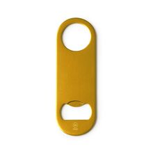 Abridor clásico de aluminio reciclado Amarillo
