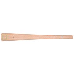 Abanico Troquelado de Madera | Varilla trasera superior | 13 x 13