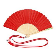 Abanico de bambú y resistente poliéster con cordón ajustable | Area 3 | 40 x 6
