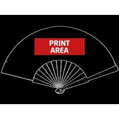 Abanico de Madera 16 Varillas y Poliéster | Zona 4 | 150 x 60