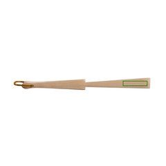 Abanico madera 26 cm con cordón | Varilla | 50 x 10