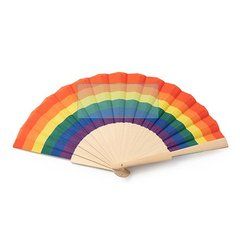 Abanico de madera multicolor | ZONA2 | 140 x 70