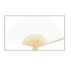 Abanico personalizable a 1 cara | Frontal | 430 x 230