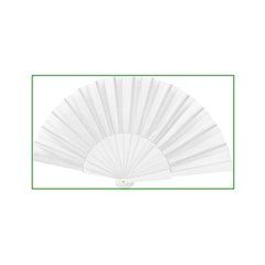 Abanico tela personalizable a todo color | Frontal | 400 x 230