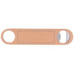 Abridor de linea nature de madera | Frontal | 90 x 30