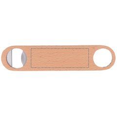 Abridor de linea nature de madera | Trasero | 90 x 30