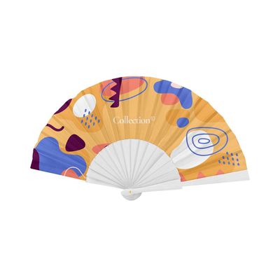 Abanico tela personalizable a todo color