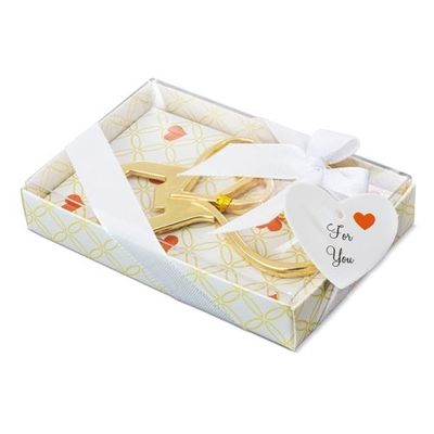 Abrebotellas corazón diseño romántico