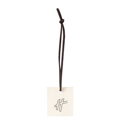 Abanico ligero de paja con etiqueta personalizable