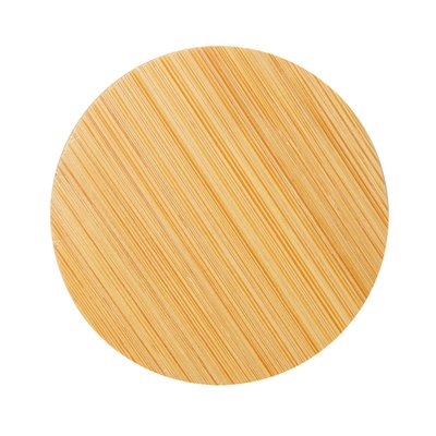 Abridor de bambú con función posavasos Crudo