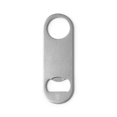Abridor clásico de aluminio reciclado Plata Talla Única Adulto