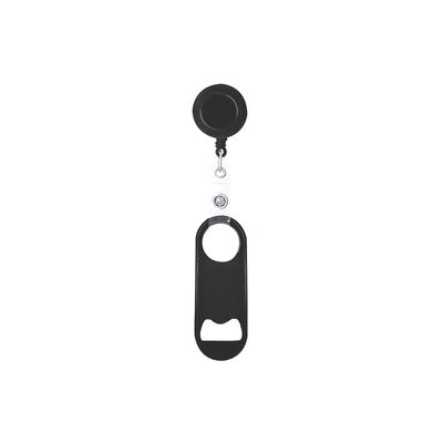 Abridor de acero con clip retráctil Neg