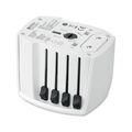 Adaptador universal de viaje con puertos USB