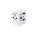 Adaptador de enchufes compacto