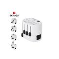 Adaptador enchufe universal compacto para viaje