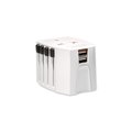 Adaptador cargador de viaje con 2 puertos USB