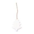 Adorno navideño de papel con semillas Arbol
