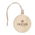 Adorno Redondo navideño MDF