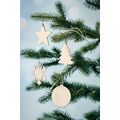 Adorno Redondo navideño MDF