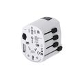 Adaptador enchufe universal compacto para viaje