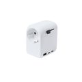 Adaptador de enchufes compacto