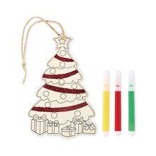 Adorno de madera para árbol de Navidad Madera