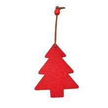 Adorno navideño de fieltro Arbol Talla Única Adulto