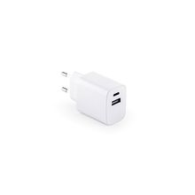 Adaptador de corriente carga ultrarrápida Blanco