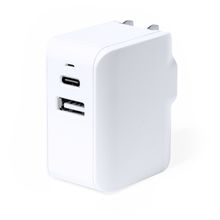 Adaptador Viaje Multi Región con USB Bla
