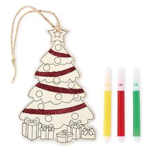 Adorno de madera para árbol de Navidad Madera