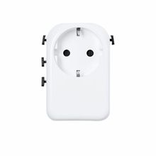 Adaptador de enchufes compacto Bla