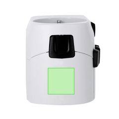 Adaptador enchufe universal compacto para viaje | Area 1 | 20 x 20