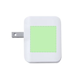 Adaptador Viaje Multi Región con USB | Area 2 | 30 x 30