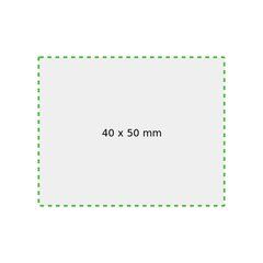 Adorno navideño de madera con cinta roja | ZONA2 | 50 x 40