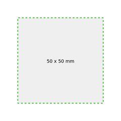 Adorno navideño de madera con cinta roja | ZONA3 | 50 x 50