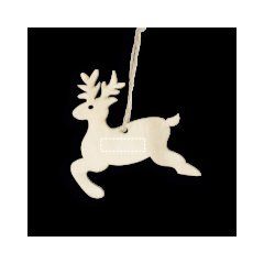 Adornos Navideños de Madera | Delantera | 35 x 10