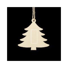Adornos Navideños de Madera | Posterior | 20 x 45