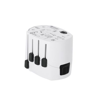 Adaptador enchufe universal compacto para viaje