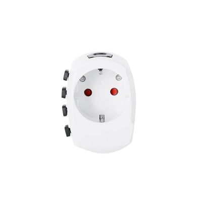 Adaptador enchufe universal compacto para viaje Bla