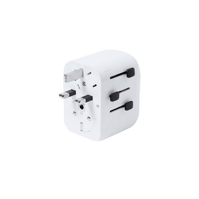 Adaptador de enchufes compacto