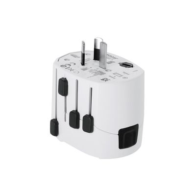 Adaptador enchufe universal compacto para viaje