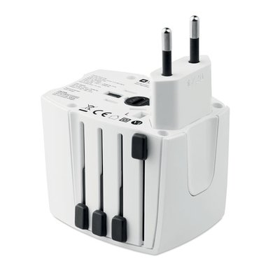 Adaptador cargador de viaje con 2 puertos USB