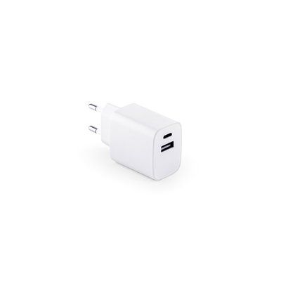 Adaptador de corriente carga ultrarrápida Blanco