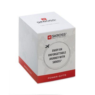Adaptador universal de viaje con puertos USB