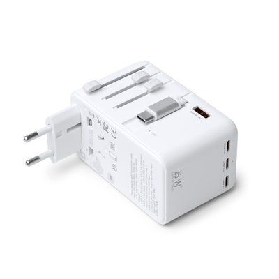 Adaptador de viaje con carga rápida 25W