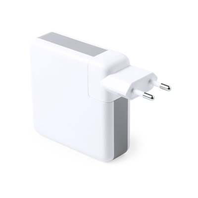 Adaptador viaje con powerbank y carga inalambrica