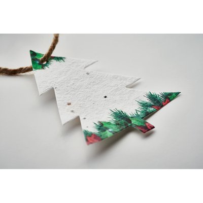 Adorno Árbol Navideño Biodegradable